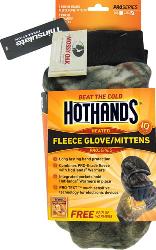 HOTHANDS HEATED GLOVE/MITTEN MOBU W/FREE PAIR OF WRMRS M/L!