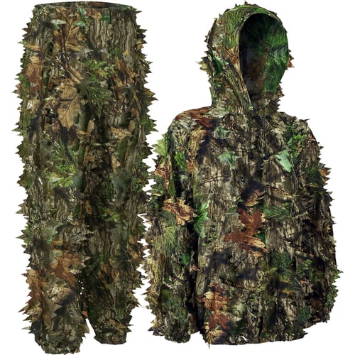 TITAN LEAFY SUIT MOSSY OAK OBSESSION NWTF 2/3XL PANTS/TOP