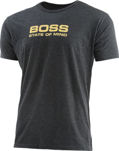 NOMAD BOSS TOM MEN'S T-SHIRT DARK HEATHER GRAY SMALL<