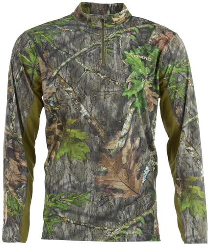 NOMAD NWTF MEN'S 1/4 ZIP MOSSY OAK OBSESSION SMALL<