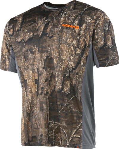 NOMAD MEN'S SS ICON T REALTREE TIMBER LARGE<