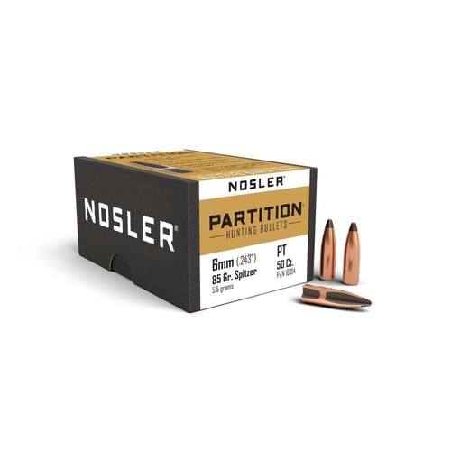 Nosler Partition Bullets | 054041163149 | Nosler | Reloading | Bullets | 16314