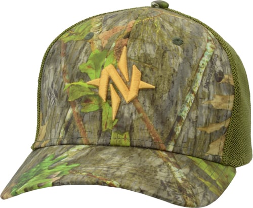 NOMAD N MARK CAMO STRETCH TRUCKER HAT MO OBSESSION M/L<
