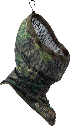 NOMAD NWTF LOOSE NECK GAITER MO SHADOWLEAF OSFM W/DRAW CORD