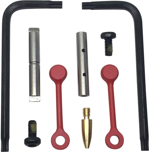 KNS PIN KIT NON-ROTATING GEN2 MOD2 AR15/M16 .154 RED