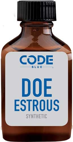 CODE BLUE DEER LURE SYNTHETIC DOE ESTRUS 1FL OZ | 707114013932