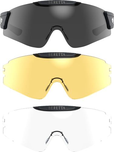 BERETTA INTERMASK EYEGLASSES INTERCHANGE FUME/NEUTRAL/YLLW
