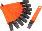 HME TRAIL MARKERS REFLECTIVE ORANGE 10PK