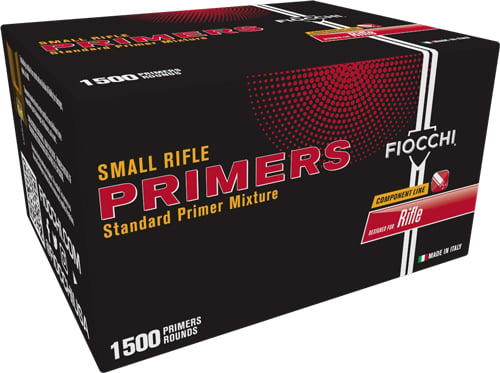 FIOCCHI SMALL RIFLE PRIMER 12000PK CASE LOTS