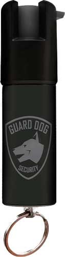 GUARD DOG KEYCHAING POCKEET PEPPER SPRAY 1/2 OUNCE BLACK