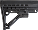 J&E MIL-SPEC SKELETON A-FRAME STOCK BLACK<