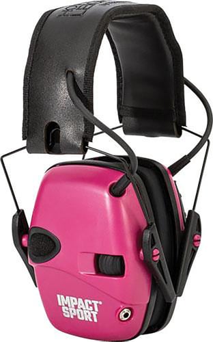 Howard Leight New Impact Sport Classic Small Earmuff - Berry Pink 22dB NRR