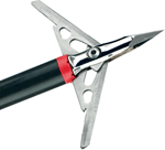 Rage Hypodermic Crossbow Broadhead  <br>  125 gr. 3 pk.