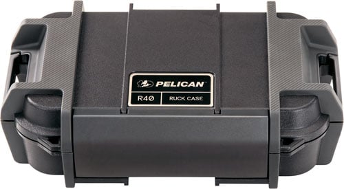 PELICAN RUCK CASE LARGE R40 W/DIVIDER BLK ID 7.6