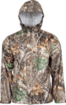 HABIT ROARING SPRINGS PACKABLE RAIN JACKET REALTREE EDGE MED