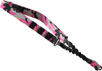 PHASE 5 SLING SINGLE POINT BUNGEE W/SNAP PINK CAMO