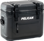 PELICAN SC12 SOFT COOLER BLACK COMPRESSION MOLDED HLD 12 CAN!