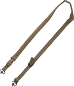 TAC SHIELD SLING TACTICAL 2-POINT QD PADDED COYOTE