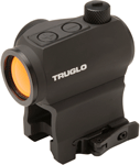 TRUGLO RED-DOT 20MM TRU-TEC 2-MOA DOT W/ QD MOUNT MTE BLK<