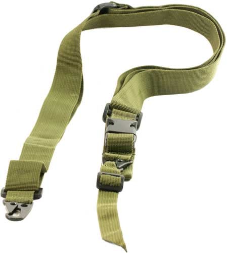 JE SLING 3 POINT BUNGEE GREEN