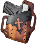 Guardian Arc Angel Holster w/Mag Pouch, 1911 Size Auto, RH, Water Buffalo Leather, Size 2 | 659682003771