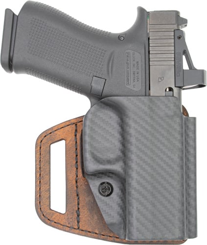 VERSACARRY VSLIDE HOLSTER OWB HYBRID RUGER MAX 9 POLY/BROWN