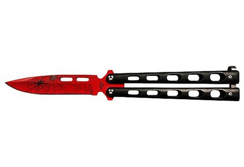 BEAR & SON BUTTERFLY KNIFE 3.58