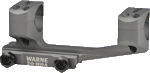 Warne MSR Long Range Cantilever Scope Mount  <br>  Tactical Gray Black 30mm MSR Ideal Height