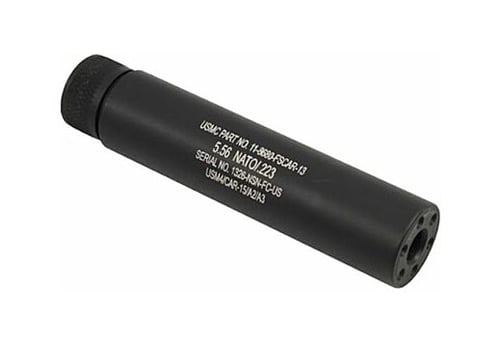 GUNTEC AR15 SLIP OVER FAKE SUPPRESSOR BLACK