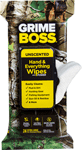 GRIME BOSS REALTREE UNSCENTED TEXTURED/SOFT WIPES 24CT WIPES