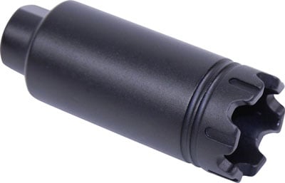 GUNTEC AR15 SLIM FLASH CAN TRIDENT W/ GLASS BREAKER BLACK