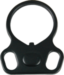 GUNTEC AR15 SINGLE POINT SLING ADAPTER AMBI BLACK