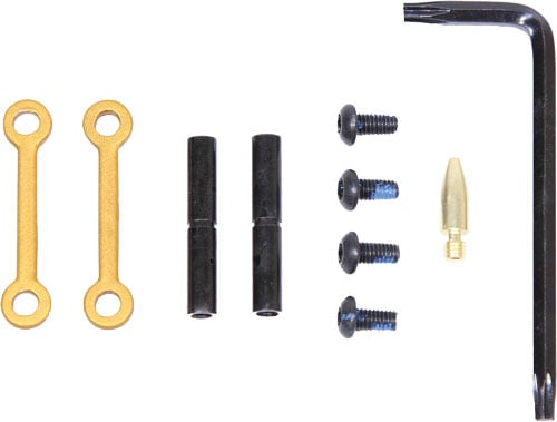 GUNTEC AR15 ANTI ROTATION PIN SET ANODIZED GOLD