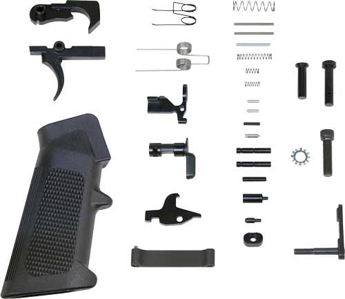 GUNTEC COMPLETE LOWER PARTS KIT AR15 WITH A2 PISTOL GRIP